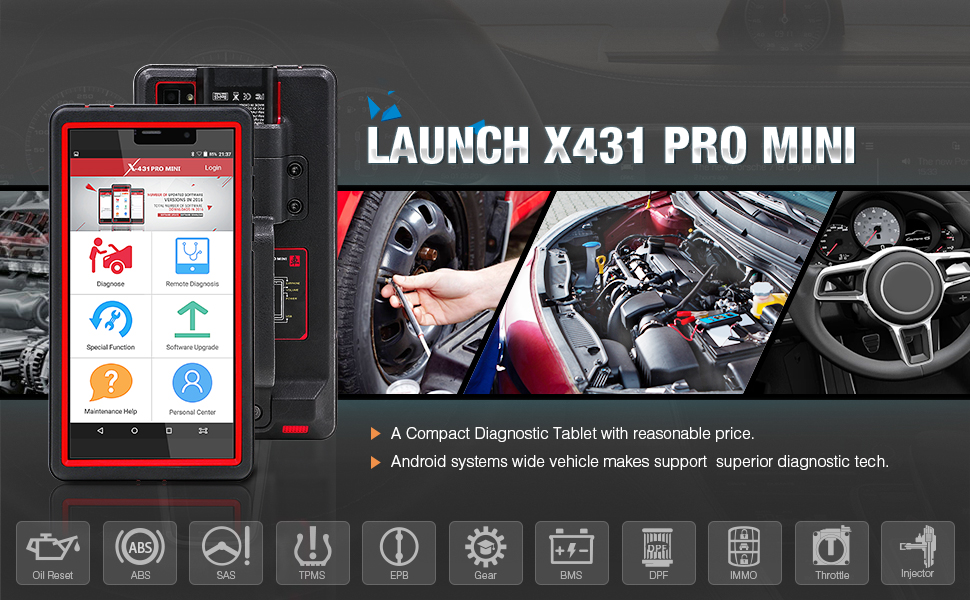 Launch X431 PRO MINI